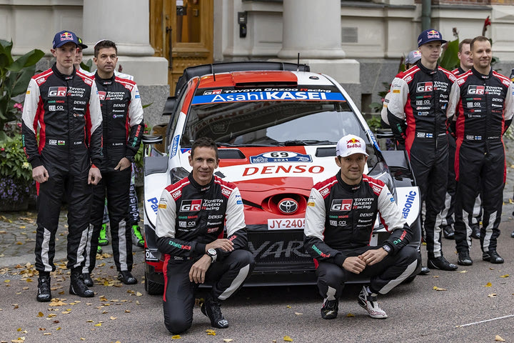 WRC: H Toyota ανακοίνωσε την τετράδα των οδηγών της για το 2022