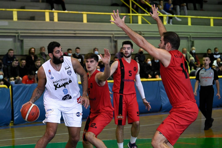 Α2 Μπάσκετ Ανδρών: Κατοστάρα στο Παγκράτι η Καρδίτσα του Μπουρούση