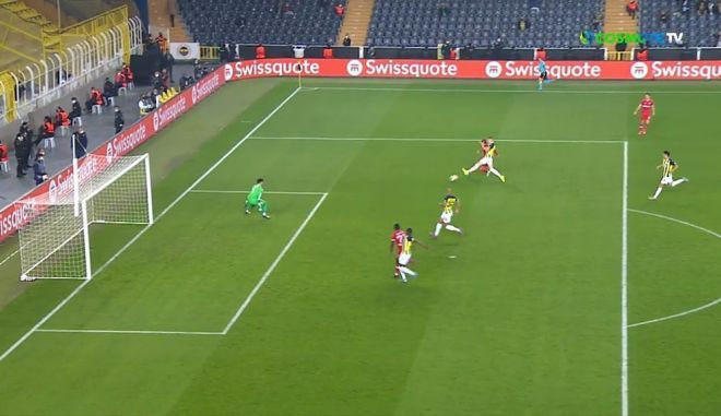 Το 1-0 της Αντβέρπ επί της Φενέρμπαχτσε με τον Σαματά