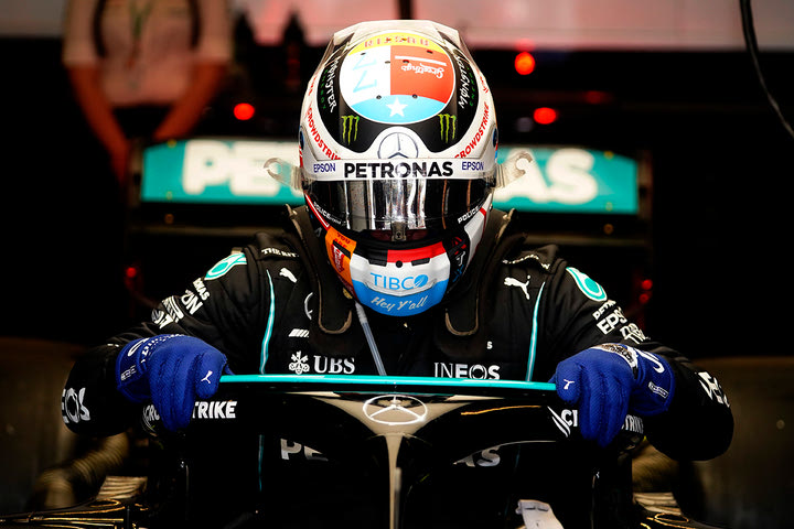 GP ΗΠΑ, FP1: Μπότας και Χάμιλτον με χαώδη διαφορά από τον Φερστάπεν