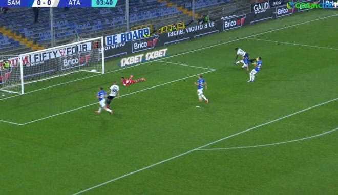 Τα highlights του Σαμπντόρια – Αταλάντα 1-3