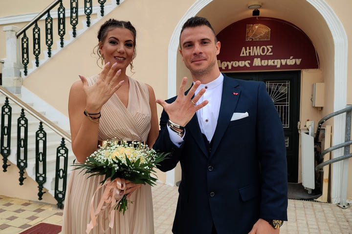 Βολικάκης: Παντρεύτηκε την εκλεκτή της καρδιάς του ο Παγκόσμιος πρωταθλητής της ποδηλασίας