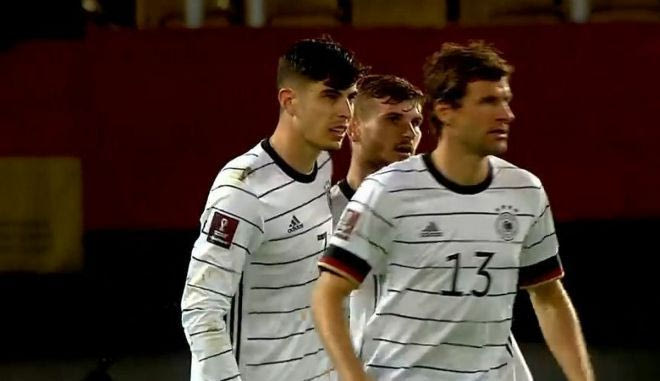 Το 1-0 της Γερμανίας επί της Βόρειας Μακεδονίας με τον Χάβερτς
