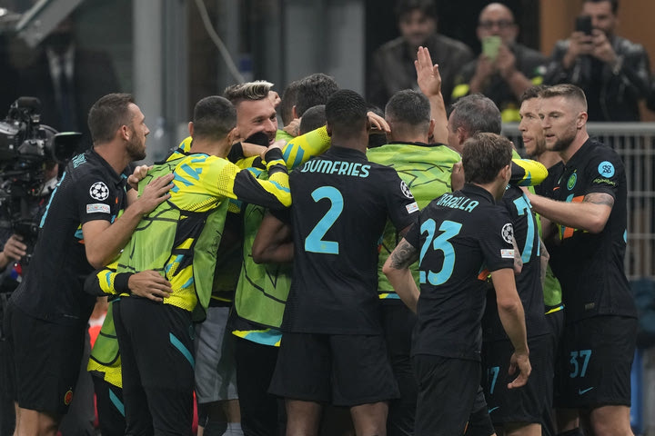 Champions League: Η Ίντερ δυσκολεύτηκε με Σέριφ, άνετα η Ρεάλ στην έδρα της Σαχτάρ