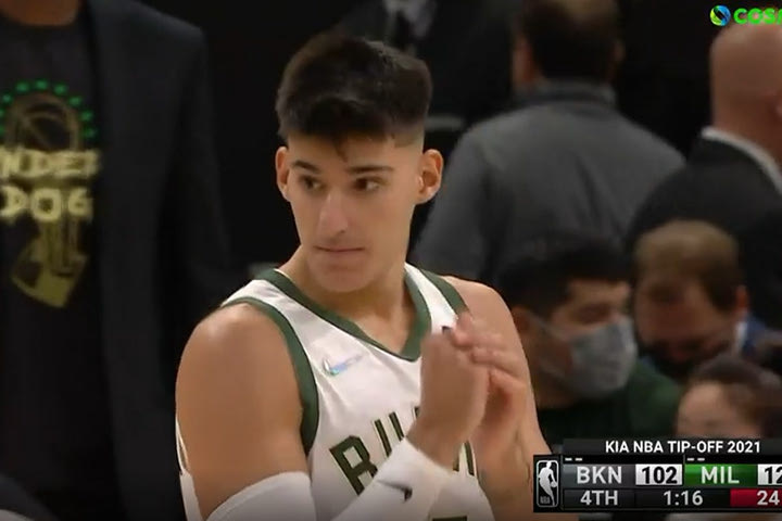 Γιώργος Καλαϊτζάκης: Το ντεμπούτο κόντρα στους Νετς και οι πρώτες προσπάθειες