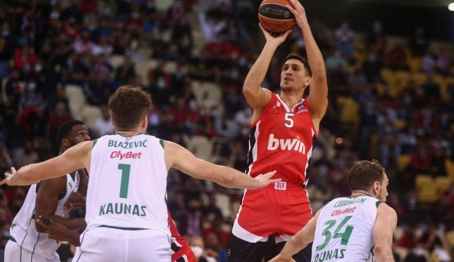 Τα highlights από το Ολυμπιακός – Ζαλγκίρις 83-68