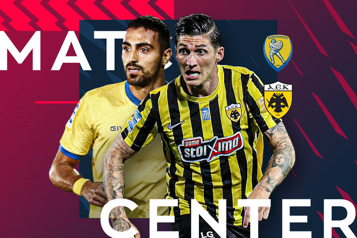 LIVE: Παναιτωλικός – ΑΕΚ