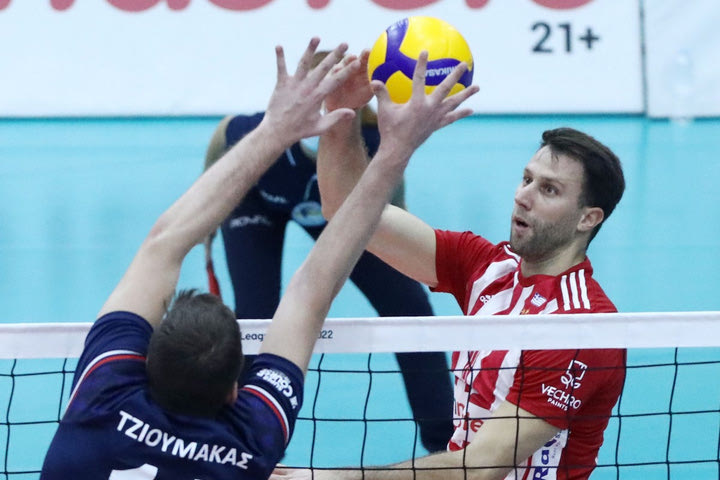 Volley League ανδρών: Στο ρελαντί Ολυμπιακός και Παναθηναϊκός, απώλεια βαθμού για τον Φοίνικα