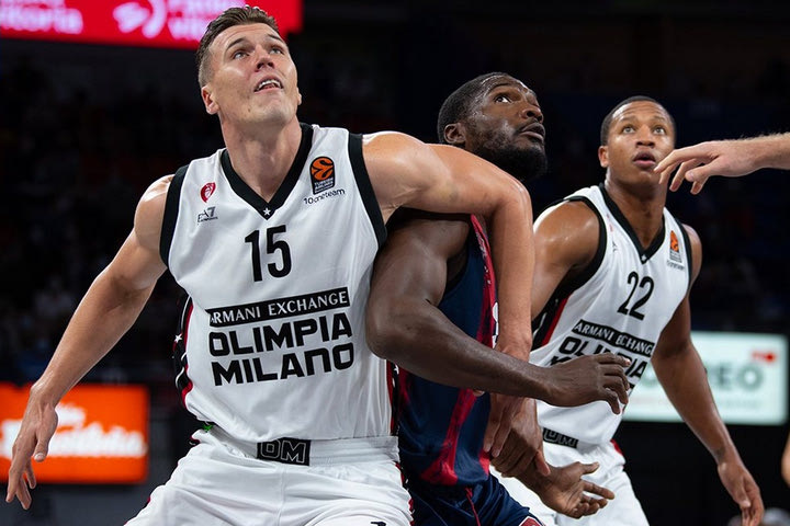 Μπασκόνια – Αρμάνι Μιλάνο 64-78: Με φόρα οι Ιταλοί έκαναν το 2/2 στη Βιτόρια