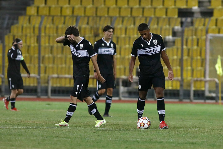 Ζίλινα – ΠΑΟΚ 2-0: Ήττα στη Σλοβακία και αποκλεισμός από το Youth League