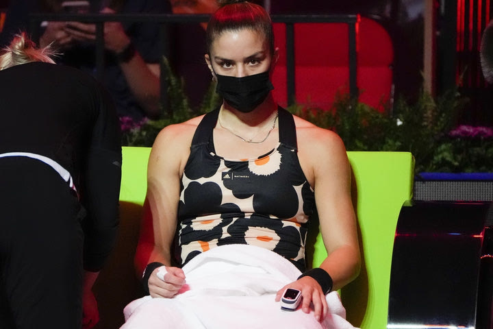 Σάκκαρη: Εγκατέλειψε τον ημιτελικό του Kremlin Cup λόγω αδιαθεσίας