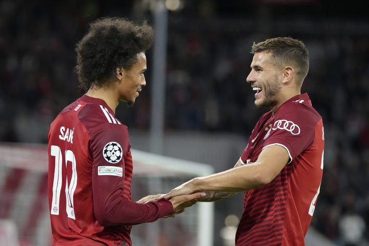 Το 1-0 της Μπάγερν κόντρα στην Μπενφίκα με απευθείας εκτέλεση του Σανέ
