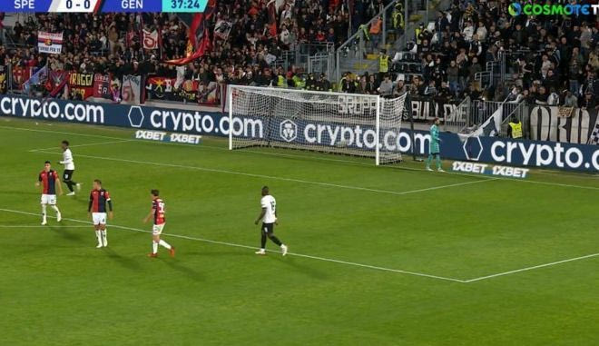 Τα highlights της ισοπαλίας της Σπέτσια με την Τζένοα