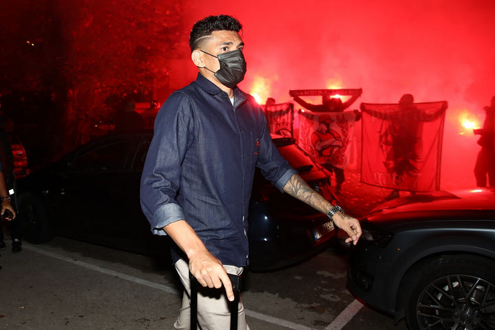 Ολυμπιακός: Αποθέωση στην αποστολή στην άφιξη της στα Ιωάννινα