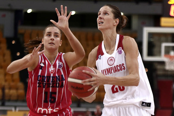 Ολυμπιακός – Ερυθρός Αστέρας 82-66: Με εξαιρετική Βίτολα οι ερυθρόλευκες έκαναν το 2/2 στο EuroCup