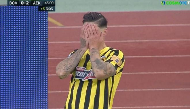 Η ΑΕΚ έκανε το 2-0 με τον Τσούμπερ κόντρα στον Βόλο