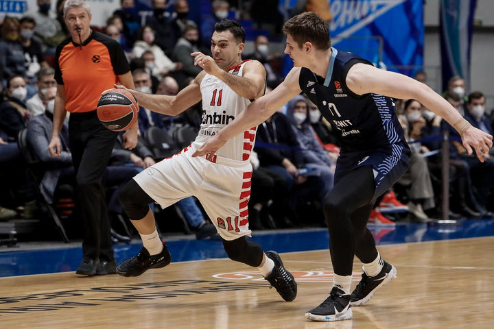 Η βαθμολογία της EuroLeague: Η Ζενίτ έπιασε τον Ολυμπιακό στο 6-3