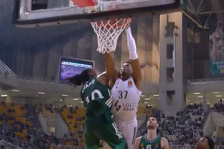 Το Top-10 των καρφωμάτων του Οκτωβρίου στην EuroLeague