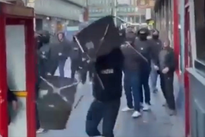 Ωμή βία μεταξύ οπαδών της Σέλτικ και της Ρέιντζερς έξω από παμπ