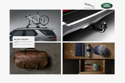 Black Friday στις Land Rover & Jaguar με 50% έκπτωση σε δώρα και αξεσουάρ