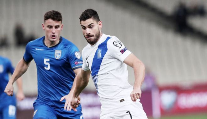 Το 1-0 της Εθνικής επί του Κοσόβου με εκτελεστή τον Μασούρα και δημιουργό τον Πέλκα