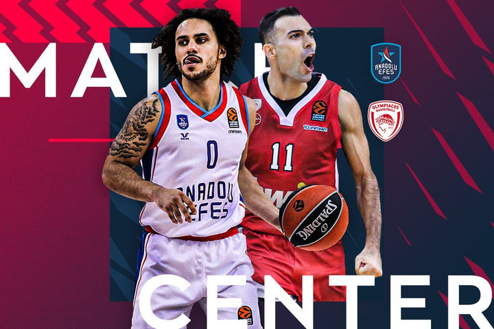 LIVE: Αναντολού Εφές – Ολυμπιακός