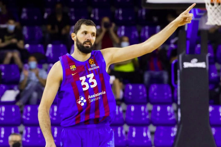 Ο Νίκολα Μίροτιτς MVP της 9ης αγωνιστικής της EuroLeague