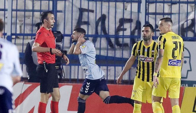 Ο Παμλίδης έβαλε μπροστά τον Απόλλωνα απέναντι στην ΑΕΚ με 2-1