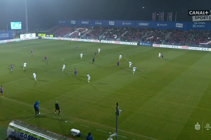 Τρομερή ασίστ του Παπανικολάου για το 2-0 της Ρακόβ επί της Ζαγκλέμπιε