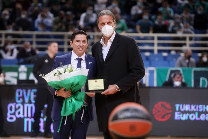 Παναθηναϊκός: Το τριφύλλι τίμησε Πασκουάλ, Παναγιωτόπουλο, Ζυγούρη και Θορθάνο