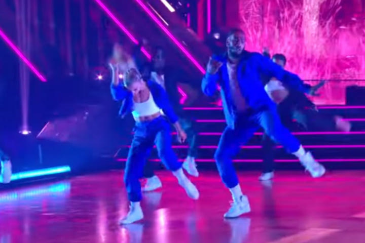 Ο Ιμάν Σάμπερτ στο “Dancing with the stars”
