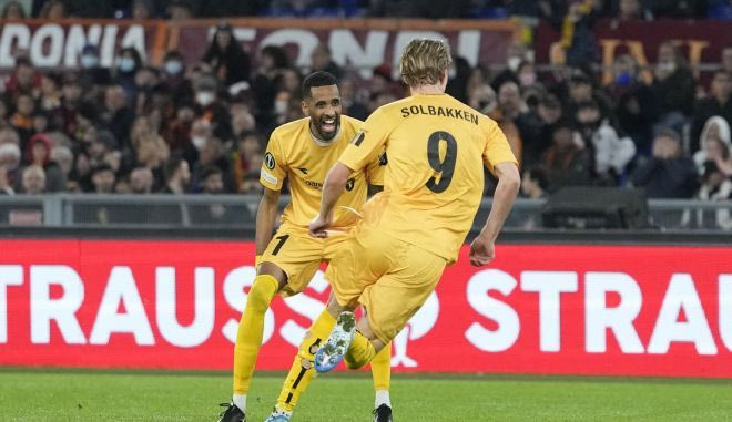 Το 1-0 της Μπόντο Γκλιμτ επί της Ρόμα με τον Σολμπάκεν