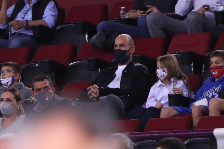 Ολυμπιακός: Σπανούλης και Φορτούνης στο ΣΕΦ για το ματς με τη Μονακό