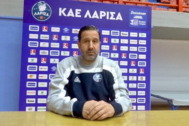 Ο Φώτης Τακιανός ανέλαβε την Λάρισα για να φτιάξει την ψυχολογία της