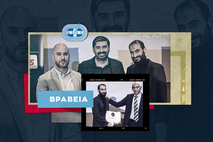 Το SPORT24 βραβεύτηκε από τον ΠΣΑΤ στο μουσείο της Ακρόπολης