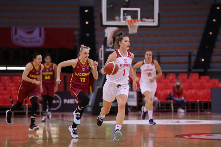 Ολυμπιακός – Ναντέζντα 84-81: Θρίαμβος στο φινάλε της α’ φάσης του EuroCup Γυναικών