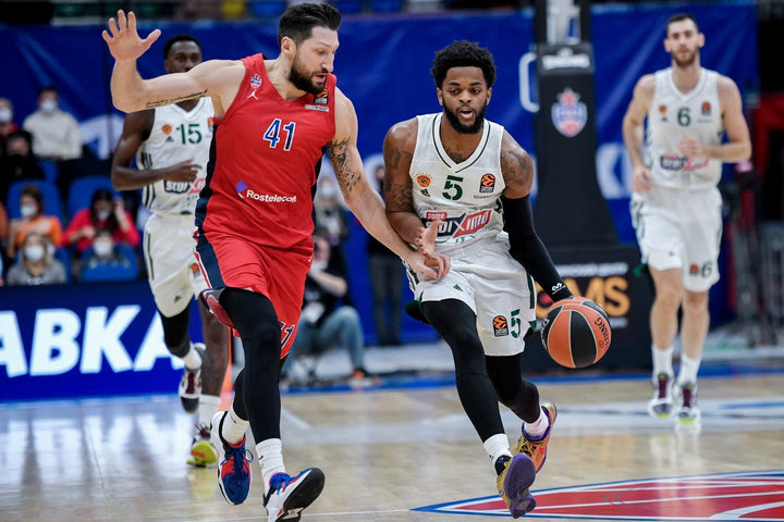 Η βαθμολογία της EuroLeague: Στο 3-10 ο Παναθηναϊκός μετά από την ήττα στην ΤΣΣΚΑ Μόσχας
