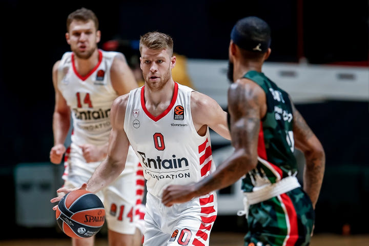 Η βαθμολογία της EuroLeague: Μόνος τρίτος ο Ολυμπιακός μετά από την 13η αγωνιστική