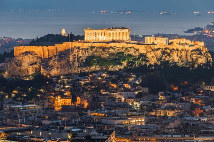 Instagram: Τρίτη πιο όμορφη νυχτερινή πόλη του κόσμου η Αθήνα