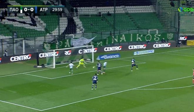 Ο Καρλίτος με κεφαλιά έκανε το 1-0 στο Παναθηναϊκός – Ατρόμητος