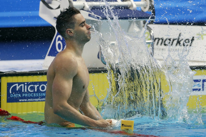 Η εξαιρετική επίδοση του Χρήστου που του έδωσε την πρόκριση στα ημιτελικά στα 50μ ύπτιο