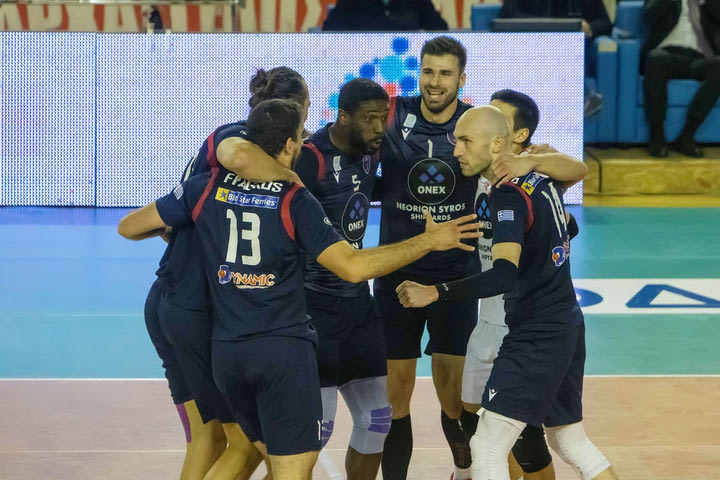 Ολυμπιακός – Φοίνικας 0-3: Οι Συριανοί κατέκτησαν το Super Cup στο βόλεϊ ανδρών