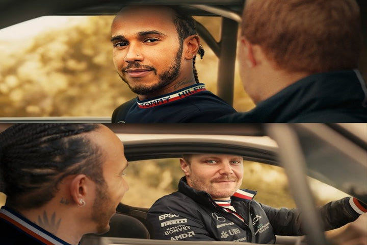 Formula 1: Ο αλά Fast and Furious αποχαιρετισμός του Χάμιλτον στον Μπότας