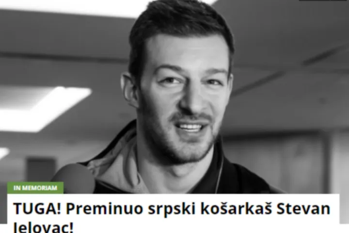 Στέβαν Γέλοβατς: Τα σερβικά Μέσα για τον αδικοχαμένο αθλητή της ΑΕΚ