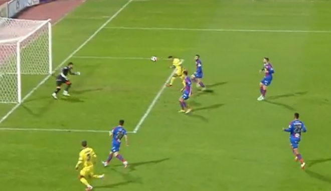 Με κεφαλιά ψαράκι του Καρέλη το 2-1 του Παναιτωλικού κόντρα στον Βόλο