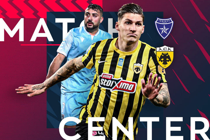 LIVE: Ιωνικός – ΑΕΚ