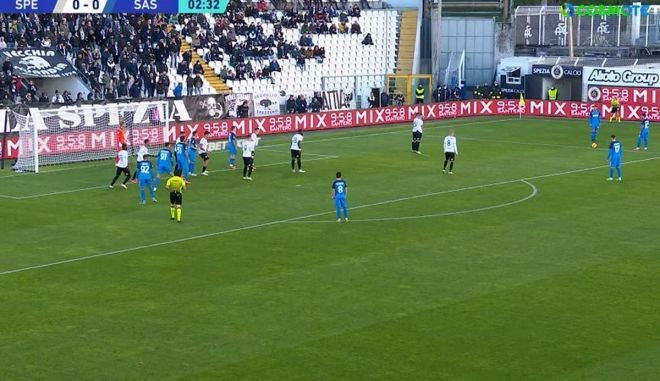 Τα highlights της αναμέτρησης Σπέτσια – Σασουόλο