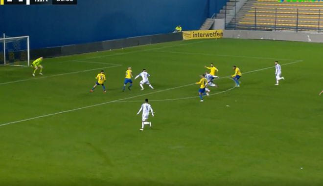 Ο Βαφέας στο 90′ έκανε το 2-2 στο Παναιτωλικός – Ιωνικός