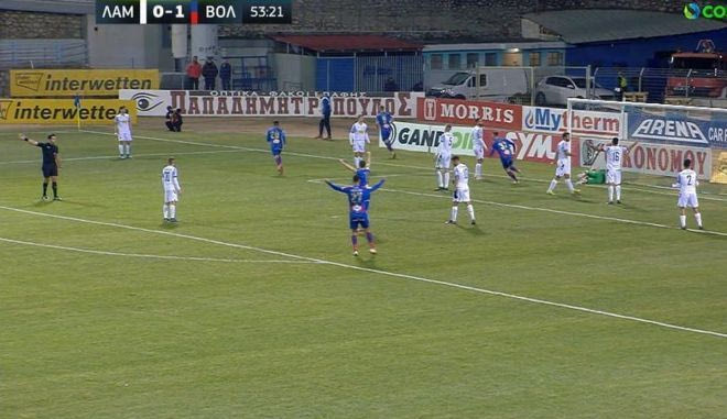 Με κεφαλιά του Φαν Βέερτ το 2-0 για τον Βόλο