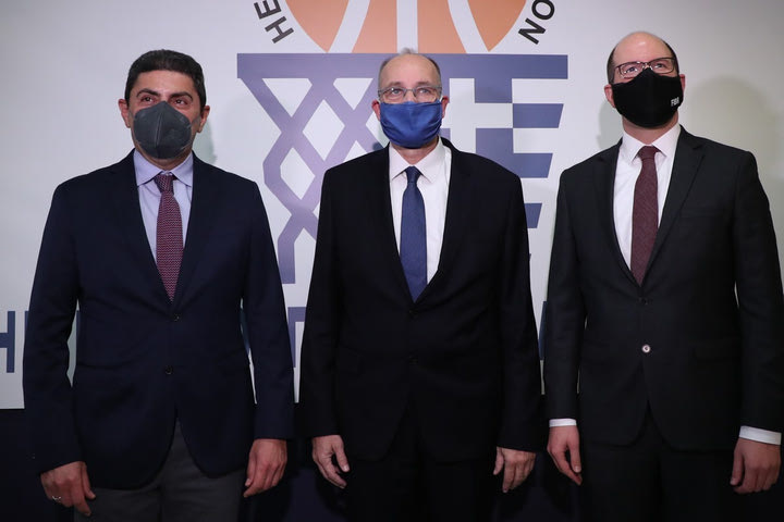 ΕΟΚ: Στα γραφεία της Ομοσπονδίας ο Ανδρέας Ζαγκλής, συναντήθηκε με Λιόλιο και Αυγενάκη